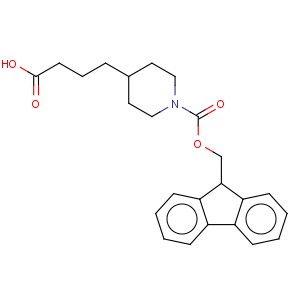 CAS No:885274-47-5 4-Piperidinebutanoicacid, 1-[(9H-fluoren-9-ylmethoxy)carbonyl]-