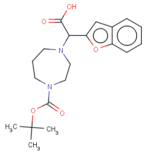 CAS No:885275-79-6 1H-1,4-Diazepine-1-aceticacid, a-2-benzofuranyl-4-[(1,1-dimethylethoxy)carbonyl]hexahydro-