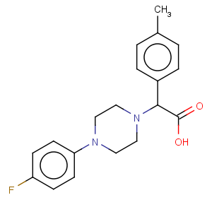 CAS No:885276-67-5 1-Piperazineaceticacid, 4-(4-fluorophenyl)-a-(4-methylphenyl)-