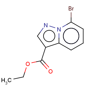 CAS No:885276-77-7 Pyrazolo[1,5-a]pyridine-3-carboxylicacid, 7-bromo-, ethyl ester