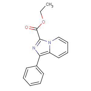 CAS No:885276-81-3 ethyl 1-phenylimidazo[1,5-a]pyridine-3-carboxylate