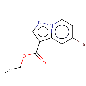 CAS No:885276-93-7 Pyrazolo[1,5-a]pyridine-3-carboxylicacid, 5-bromo-, ethyl ester