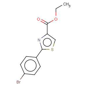 CAS No:885278-75-1 4-Thiazolecarboxylicacid, 2-(4-bromophenyl)-, ethyl ester