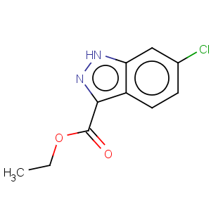 CAS No:885279-23-2 ethyl 6-chloro-1h-indazole-3-carboxylate