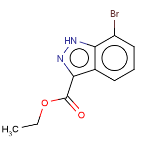 CAS No:885279-56-1 1H-Indazole-3-carboxylicacid, 7-bromo-, ethyl ester