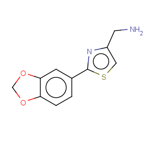 CAS No:885279-79-8 4-Thiazolemethanamine,2-(1,3-benzodioxol-5-yl)-