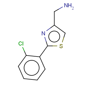 CAS No:885280-09-1 4-Thiazolemethanamine,2-(2-chlorophenyl)-