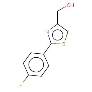 CAS No:885280-13-7 4-Thiazolemethanol,2-(4-fluorophenyl)-