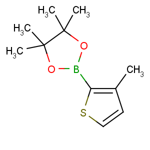 CAS No:885692-91-1 4,4,5,5-tetramethyl-2-(3-methylthiophen-2-yl)-1,3,2-dioxaborolane