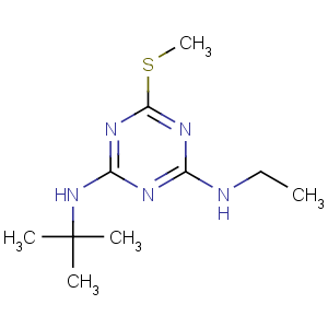 CAS No:886-50-0 2-N-tert-butyl-4-N-ethyl-6-methylsulfanyl-1,3,5-triazine-2,4-diamine