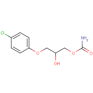 CAS No:886-74-8 [3-(4-chlorophenoxy)-2-hydroxypropyl] carbamate