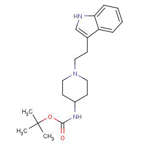 CAS No:886362-25-0 tert-butyl N-[1-[2-(1H-indol-3-yl)ethyl]piperidin-4-yl]carbamate