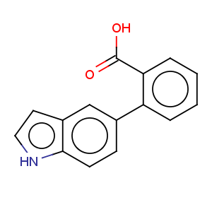 CAS No:886363-17-3 Benzoic acid,2-(1H-indol-5-yl)-