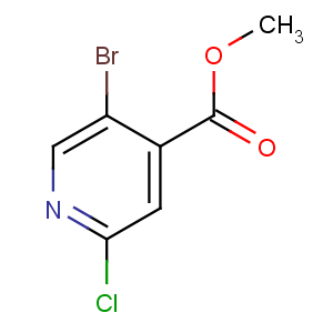 CAS No:886365-28-2 methyl 5-bromo-2-chloropyridine-4-carboxylate