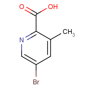 CAS No:886365-43-1 5-bromo-3-methylpyridine-2-carboxylic acid