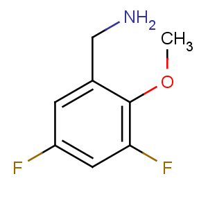 CAS No:886502-00-7 (3,5-difluoro-2-methoxyphenyl)methanamine