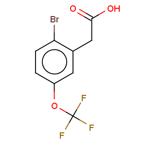 CAS No:887266-81-1 Benzeneacetic acid,2-bromo-5-(trifluoromethoxy)-