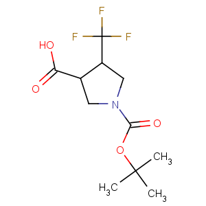 CAS No:887344-15-2 [4-(trifluoromethyl)pyrrolidine]-1,3-dicarboxylic acid 1-tert-butyl ester