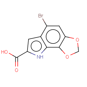 CAS No:887360-42-1 5-Bromo-8H-1,3-dioxa-8-aza-as-indacene-7-carboxylic acid