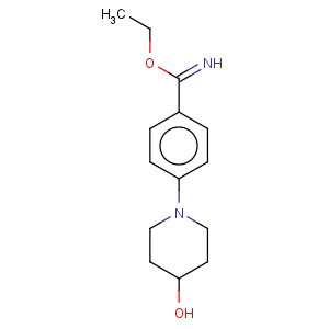 CAS No:887578-03-2 Benzenecarboximidicacid, 4-(4-hydroxy-1-piperidinyl)-, ethyl ester