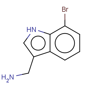 CAS No:887581-42-2 1H-Indole-3-methanamine,7-bromo-