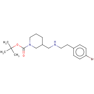 CAS No:887587-34-0 1-Piperidinecarboxylicacid, 3-[[[2-(4-bromophenyl)ethyl]amino]methyl]-, 1,1-dimethylethyl ester