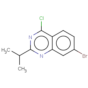 CAS No:887592-14-5 Quinazoline,7-bromo-4-chloro-2-(1-methylethyl)-