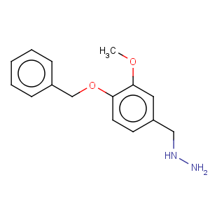 CAS No:887594-22-1 Hydrazine,[[3-methoxy-4-(phenylmethoxy)phenyl]methyl]-