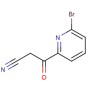 CAS No:887595-07-5 3-(6-bromopyridin-2-yl)-3-oxopropanenitrile