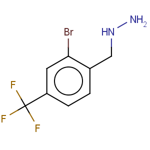 CAS No:887596-24-9 Hydrazine,[[2-bromo-4-(trifluoromethyl)phenyl]methyl]-