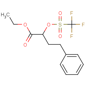 CAS No:88767-98-0 ethyl (2R)-4-phenyl-2-(trifluoromethylsulfonyloxy)butanoate