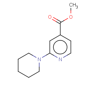 CAS No:888070-05-1 4-Pyridinecarboxylicacid, 2-(1-piperidinyl)-, methyl ester