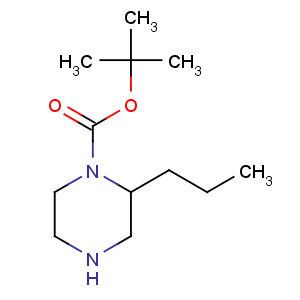 CAS No:888972-67-6 tert-butyl (2S)-2-propylpiperazine-1-carboxylate