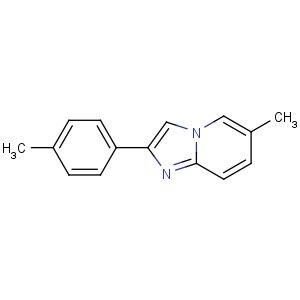CAS No:88965-00-8 6-methyl-2-(4-methylphenyl)imidazo[1,2-a]pyridine