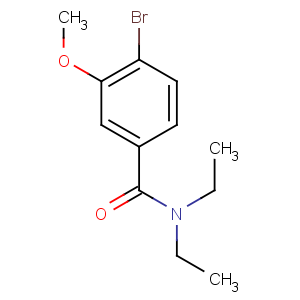 CAS No:889676-36-2 4-bromo-N,N-diethyl-3-methoxybenzamide