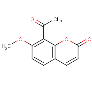 CAS No:89019-07-8 8-acetyl-7-methoxychromen-2-one