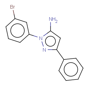 CAS No:890764-15-5 1H-Pyrazol-5-amine,1-(3-bromophenyl)-3-phenyl-