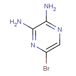 CAS No:89123-58-0 5-bromopyrazine-2,3-diamine