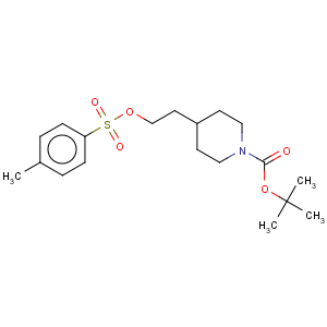 CAS No:89151-45-1 1-Piperidinecarboxylicacid, 4-[2-[[(4-methylphenyl)sulfonyl]oxy]ethyl]-, 1,1-dimethylethyl ester