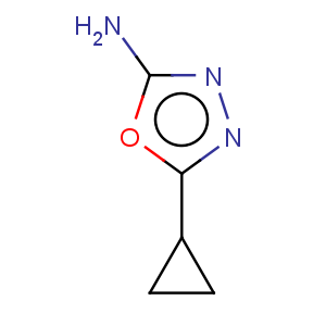 CAS No:89179-60-2 1,3,4-Oxadiazol-2-amine,5-cyclopropyl-