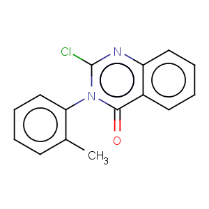 CAS No:892-15-9 4(3H)-Quinazolinone,2-chloro-3-(2-methylphenyl)-