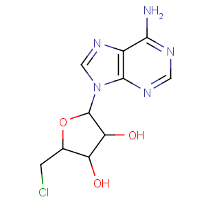 CAS No:892-48-8 (2R,3R,4S,5S)-2-(6-aminopurin-9-yl)-5-(chloromethyl)oxolane-3,4-diol
