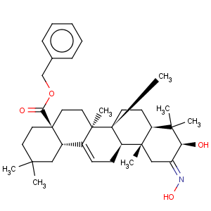 CAS No:892869-55-5 (3beta)-3-Hydroxy-2-(hydroxyimino)olean-12-en-28-oic acid phenylmethyl ester