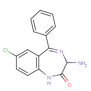 CAS No:894-77-9 2H-1,4-Benzodiazepin-2-one,3-amino-7-chloro-1,3-dihydro-5-phenyl-