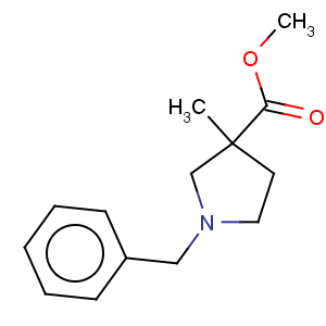 CAS No:895243-34-2 1-Benzyl-3-methyl-pyrrolidine-3-carboxylic acid methyl ester