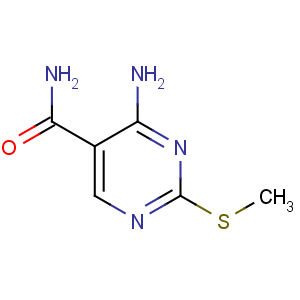 CAS No:89533-28-8 4-amino-2-methylsulfanylpyrimidine-5-carboxamide