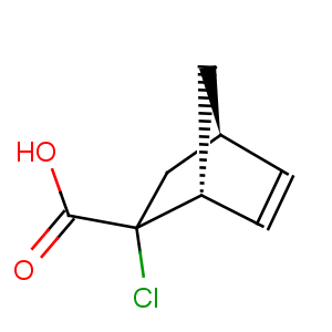 CAS No:89683-47-6 Bicyclo[2.2.1]hept-5-ene-2-carboxylicacid, 2-chloro-, endo- (9CI)