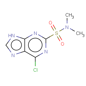 CAS No:89695-09-0 9H-Purine-2-sulfonamide,6-chloro-N,N-dimethyl-