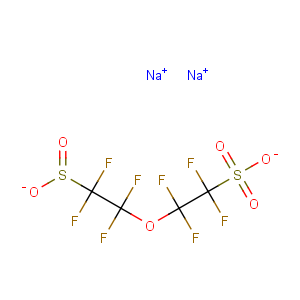 CAS No:89740-27-2 1,1,2,2-tetrafluoro-2-(1,1,2,2-tetrafluoro-2-sulfinoethoxy)-ethanesulfonic acid disodium salt