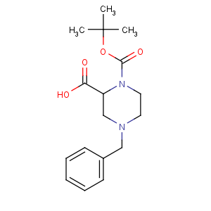 CAS No:898282-25-2 (2S)-4-benzyl-1-[(2-methylpropan-2-yl)oxycarbonyl]piperazine-2-<br />carboxylic acid